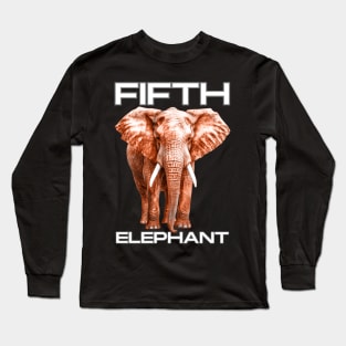 Fifth Elephant | Elephantine Diva: Style on the Fifth Level Long Sleeve T-Shirt